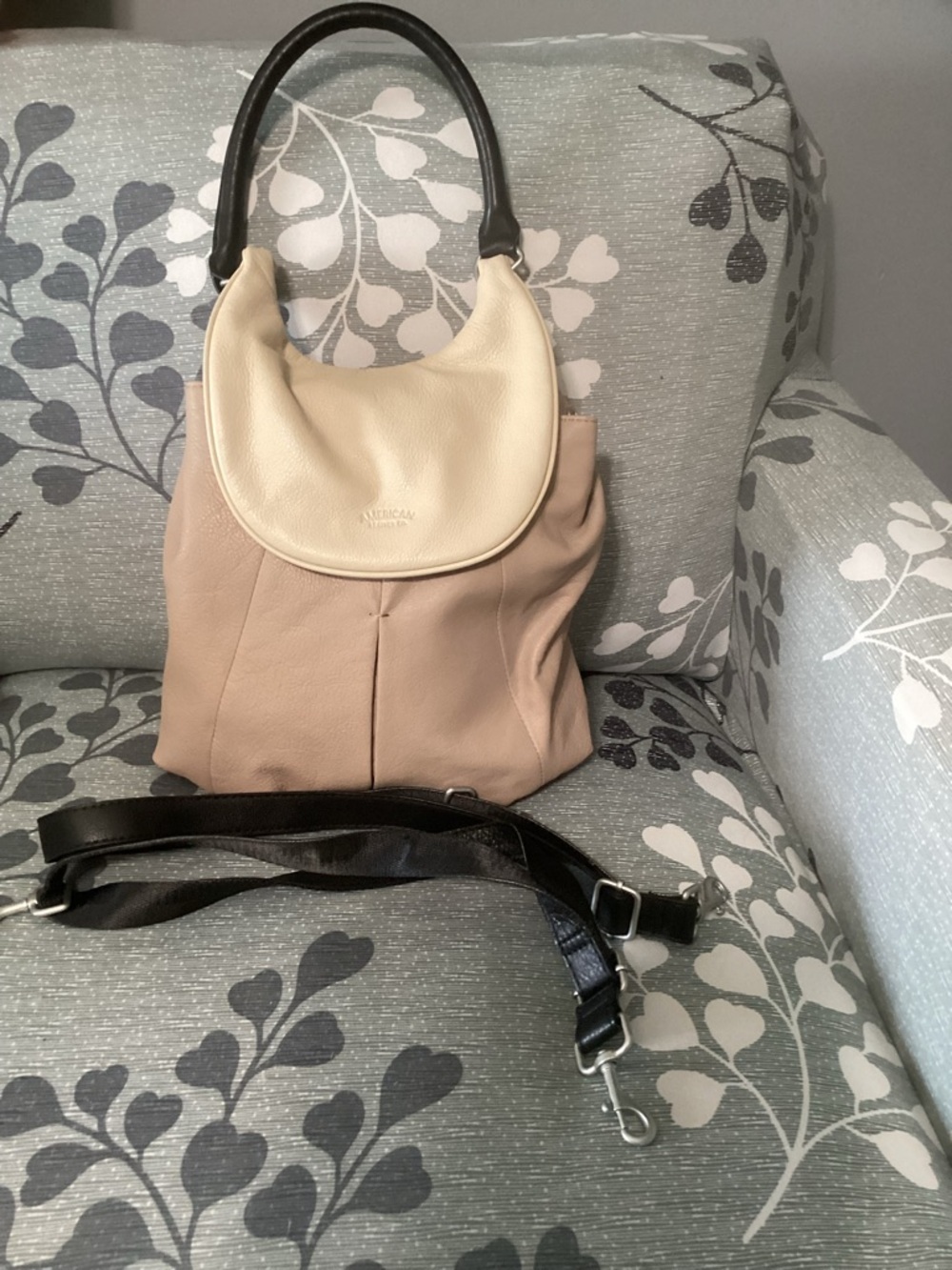 American Leather Co Convertible bag New w/o tags